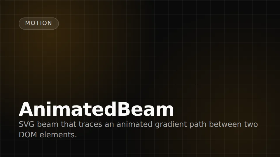 AnimatedBeam preview