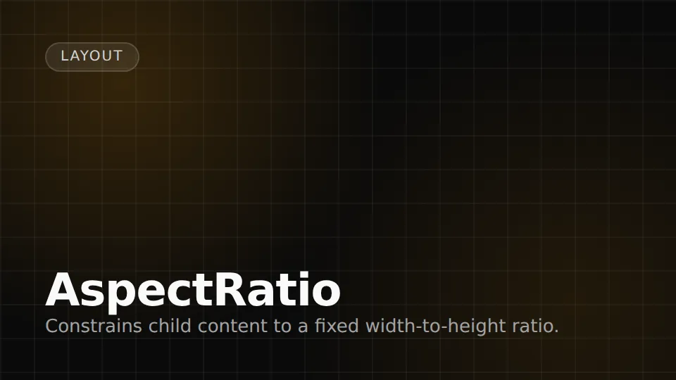 AspectRatio preview