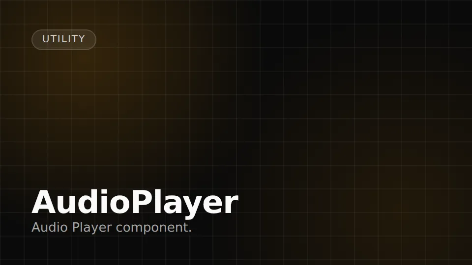 AudioPlayer preview