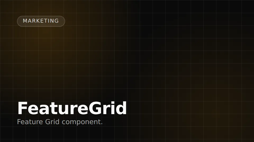 FeatureGrid preview