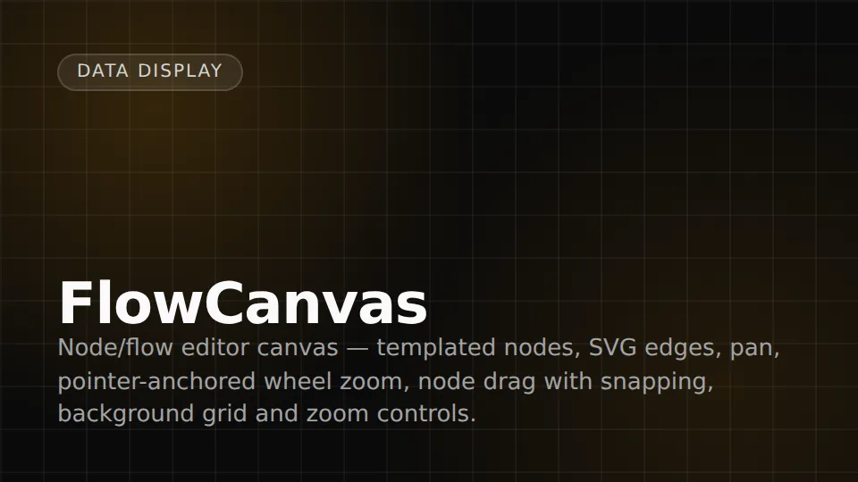 FlowCanvas preview