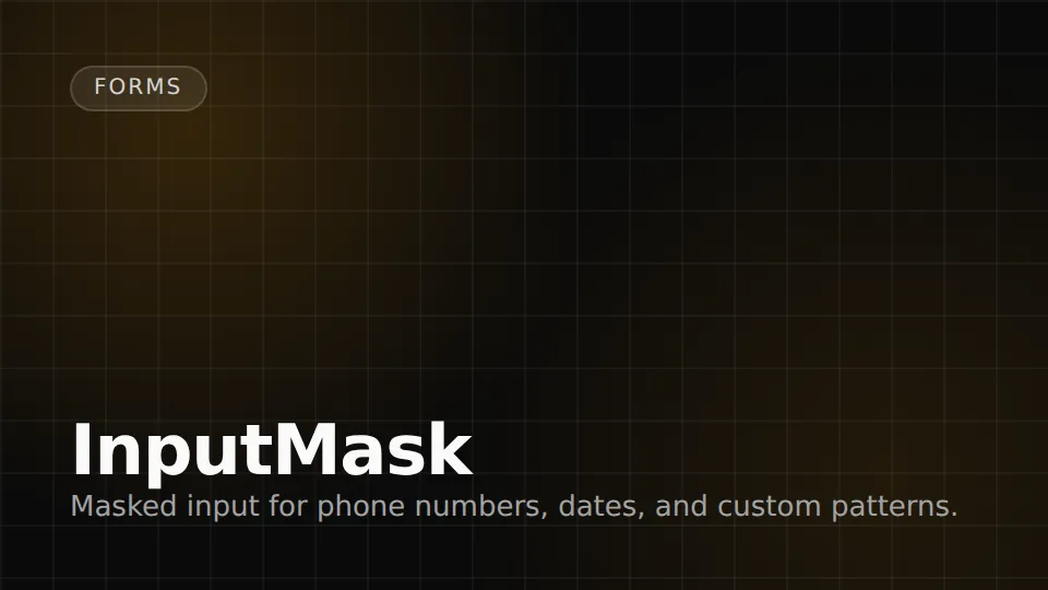InputMask preview