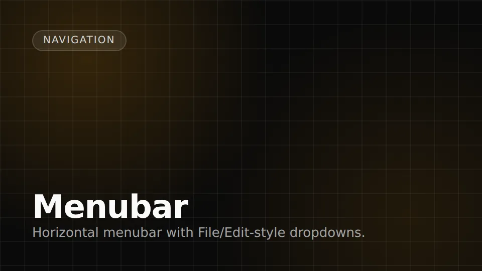 Menubar preview