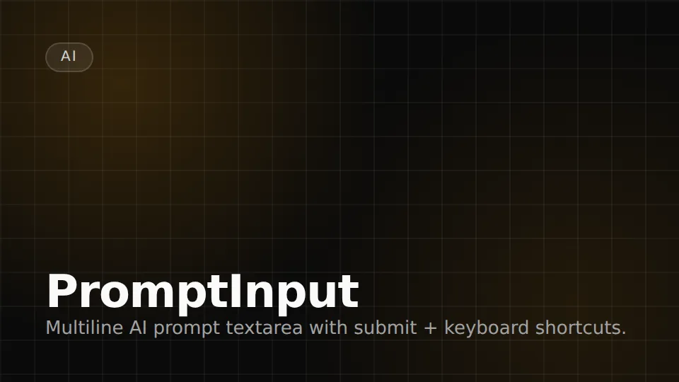 PromptInput preview
