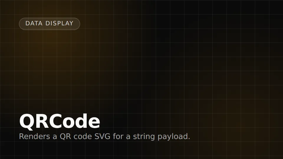 QRCode preview