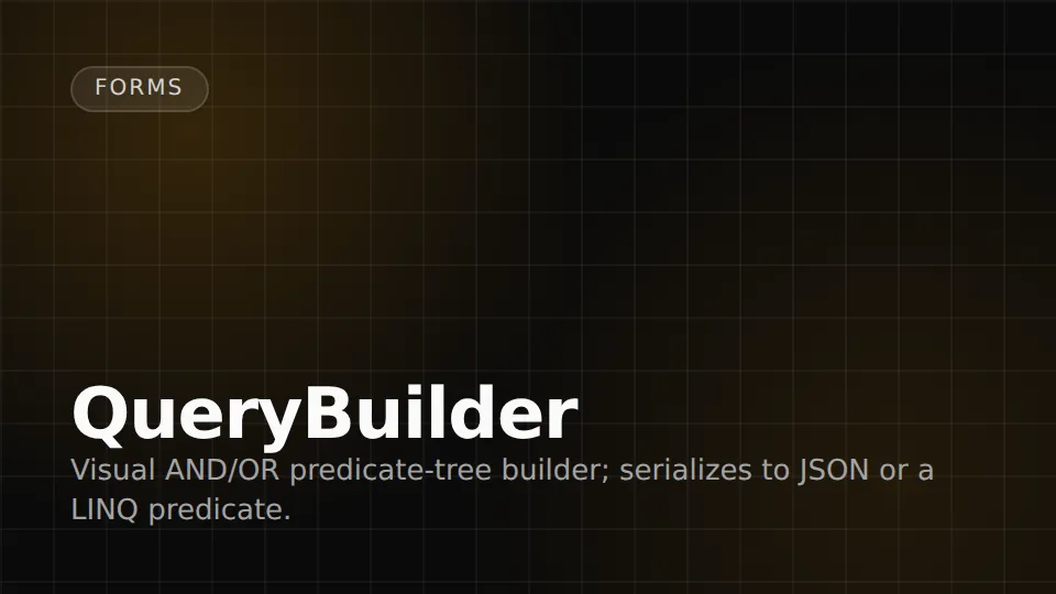 QueryBuilder preview