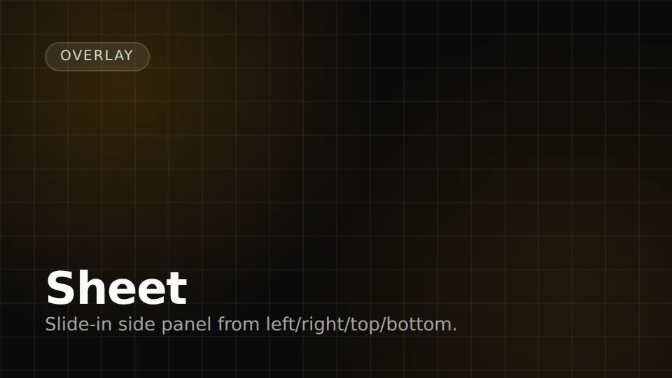Sheet preview