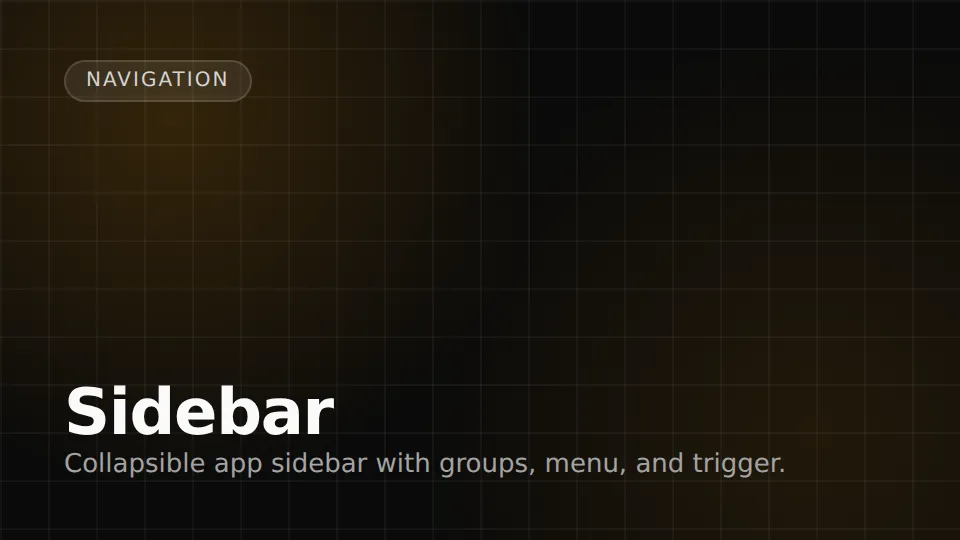 Sidebar preview