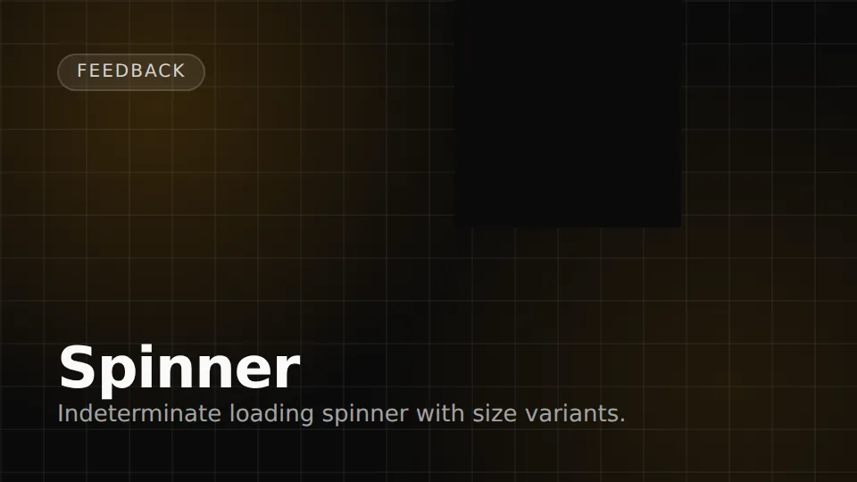 Spinner preview
