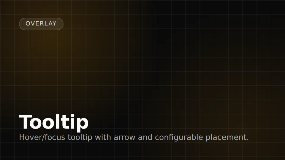 Tooltip preview